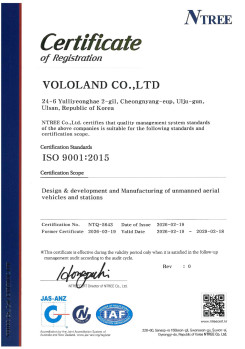 Certificate of ISO 9001